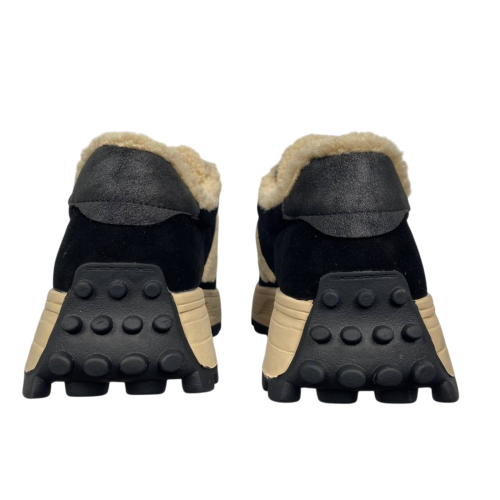 Черевики жіночі замшеві ALLSY 202926 хутро