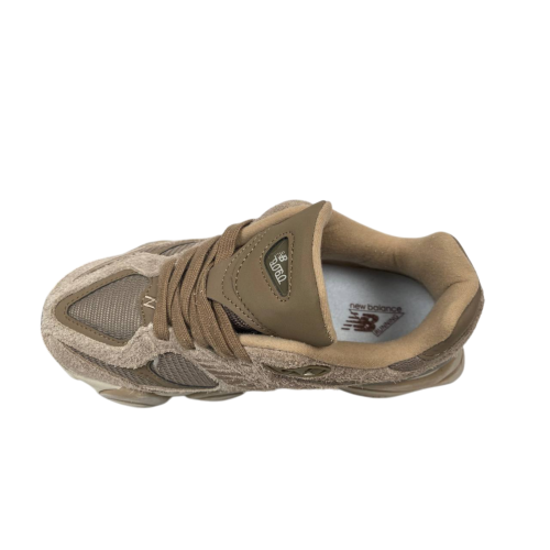 Кроссовки женские замшевые текстильные New Balance B9060-80 brown-grey