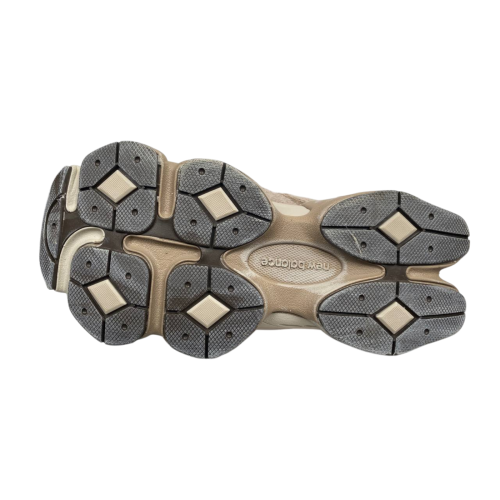 Кроссовки женские замшевые текстильные New Balance B9060-80 brown-grey