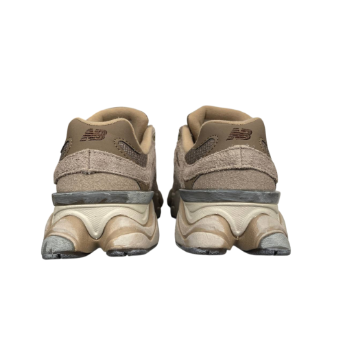 Кроссовки женские замшевые текстильные New Balance B9060-80 brown-grey