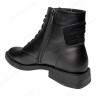 Ботинки женские кожаные  Prellesta 2121 чорна А байка
