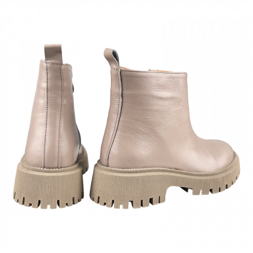 Черевики Жіночі шкіряні SPRINGER 2251-6 бежевий