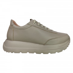 Кроссовки женские кожаные MASIS Марго бежевые