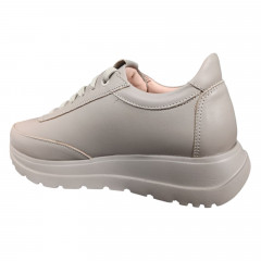 Кроссовки женские кожаные MASIS Марго бежевые