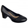 Туфли женские кожаные каблук ANGELS 3247/6 черные