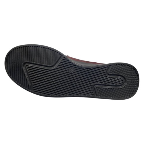 Туфли женские кожаные RIKEL 885 бордовые