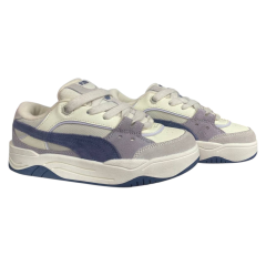 Снікери жіночі замшеві PUMA Sneakers 180-44 бежево-фіолетові