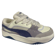Снікери жіночі замшеві PUMA Sneakers 180-44 бежево-фіолетові