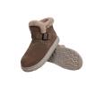 Черевики жіночі замшеві FOOT STEP 551 22 горіх хутро