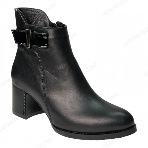 Черевики Жіночі шкіряні STARMANIA 603 D байка чорний