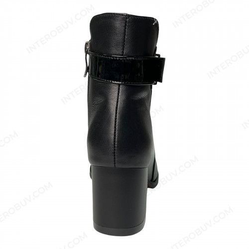 Черевики Жіночі шкіряні STARMANIA 603 D байка чорний