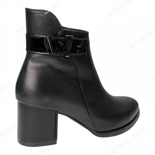 Черевики Жіночі шкіряні STARMANIA 603 D байка чорний