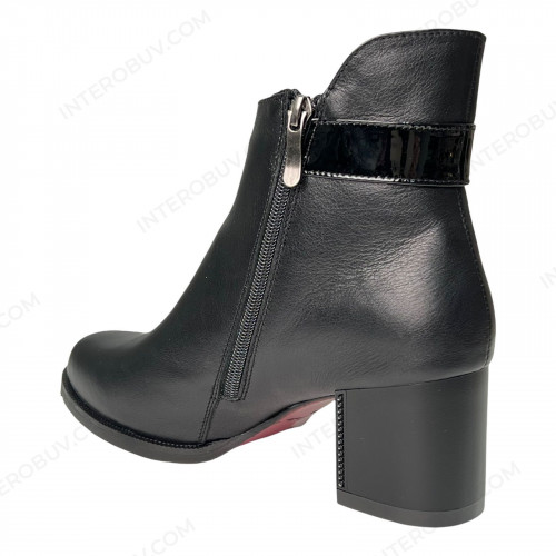 Черевики Жіночі шкіряні STARMANIA 603 D байка чорний