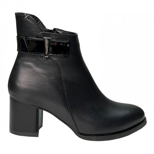 Черевики Жіночі шкіряні STARMANIA 603 D байка чорний