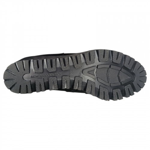 Сапоги женские кожаные KSENIYA 607 черный мех