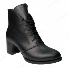 Черевики Жіночі шкіряні STARMANIA 604 D байка чорний