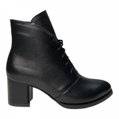 Черевики Жіночі шкіряні STARMANIA 604 D байка чорний