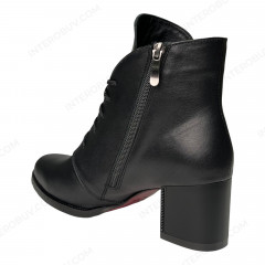 Черевики Жіночі шкіряні STARMANIA 604 D байка чорний