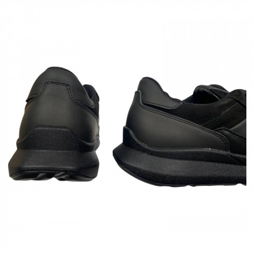 Кроссовки мужские кожаные HAMMA 75 черные