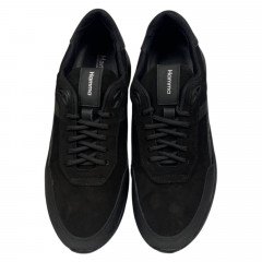 Кроссовки мужские кожаные HAMMA 75 черные