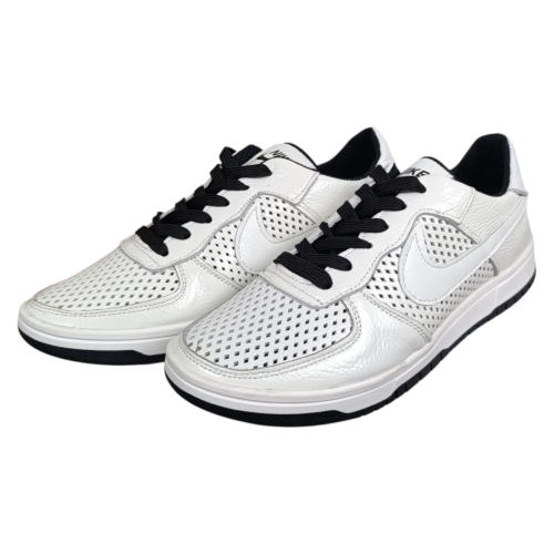 Кроссовки мужские кожаные перфорация LORD N1 белый