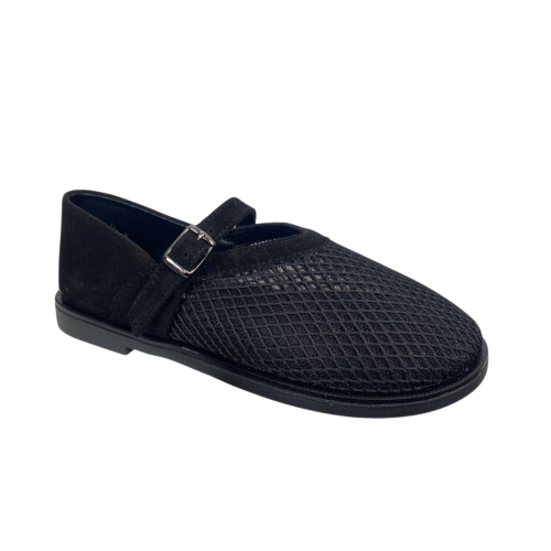 Лоферы женские замшевые текстильные Marcco CITY черные