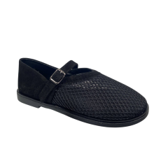 Лоферы женские замшевые текстильные Marcco CITY черные