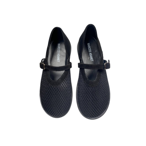 Лоферы женские замшевые текстильные Marcco CITY черные