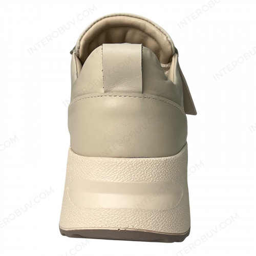 Кроссовки Женские кожаные VLADEKS 1215 бежевый