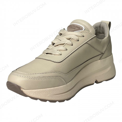 Кроссовки Женские кожаные VLADEKS 1215 бежевый