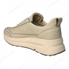 Кроссовки Женские кожаные VLADEKS 1215 бежевый