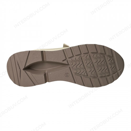 Кроссовки Женские кожаные VLADEKS 1215 бежевый