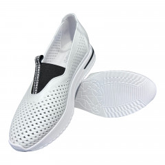 Женские кожаные ALEXA 711 белый