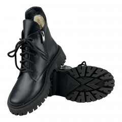 Ботинки Женские кожаные SPRINGER 05-2 черный