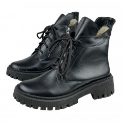 Ботинки Женские кожаные SPRINGER 05-2 черный