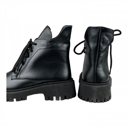 Ботинки Женские кожаные SPRINGER 05-2 черный