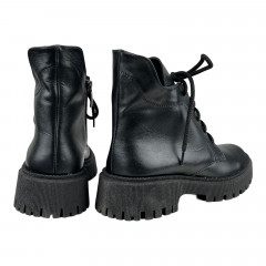 Ботинки Женские кожаные SPRINGER 05-2 черный