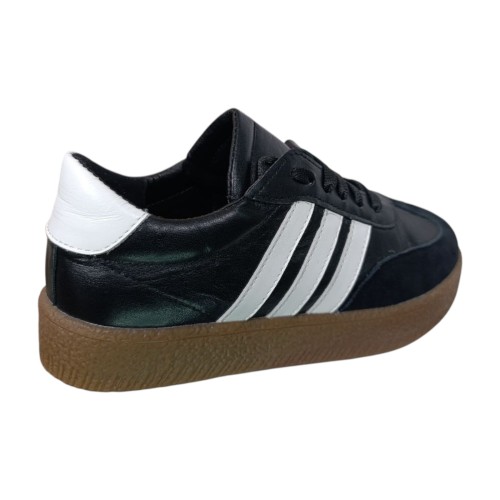 Кеди жіночі шкіряні DINO RICHI 638 457 чорні