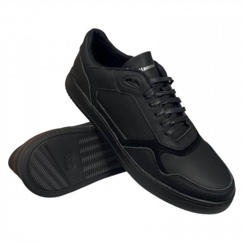 Кроссовки мужские кожаные HAMMA 74/2 черные
