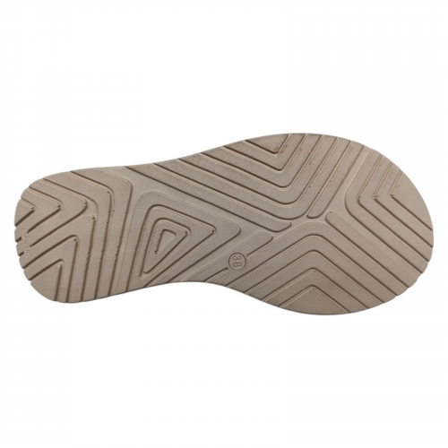 Шльопки жіночі шкіряні ANDALINI 125/1 07 бежеві