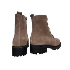 Черевики жіночі замшеві KATRIN 380 14 бежеві хутро