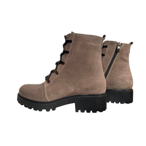 Черевики жіночі замшеві KATRIN 380 14 бежеві хутро