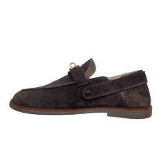 Лоферы женские замшевые MARCCO 1113 25 klogg-HS шоколад