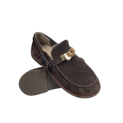 Лоферы женские замшевые MARCCO 1113 25 klogg-HS шоколад