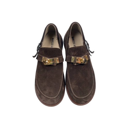 Лоферы женские замшевые MARCCO 1113 25 klogg-HS шоколад 