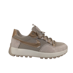 Кросівки жіночі текстильні NIKE 619 53 крем сєтка