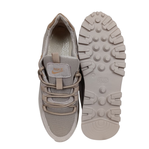 Кросівки жіночі текстильні NIKE 619 53 крем сєтка