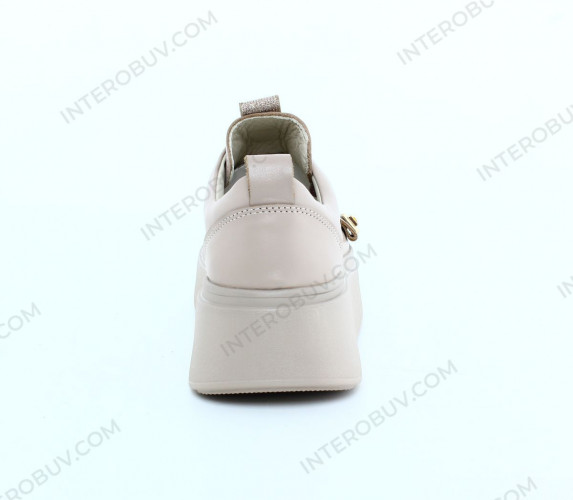 Кроссовки Женские кожаные VLADEKS 1175 капучино.