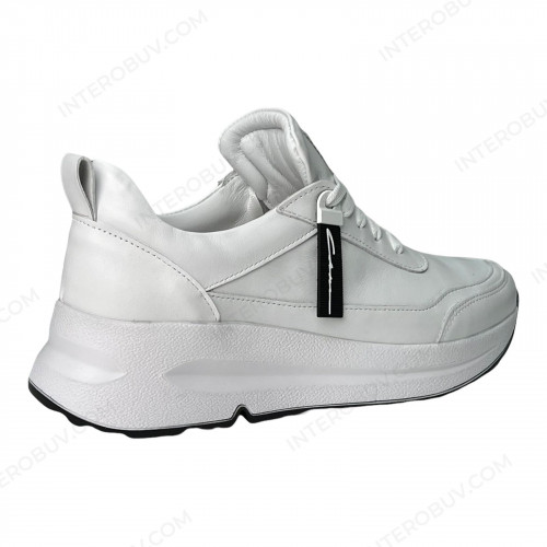 Кроссовки Женские кожаные VLADEKS 1215 белые