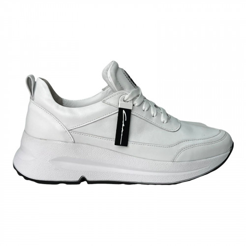 Кроссовки Женские кожаные VLADEKS 1215 белые